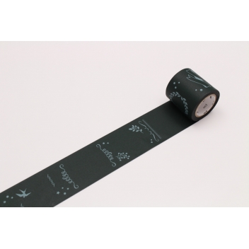 MTBB003Z - 4971910215357 - Masking Tape (MT) - Masking Tape MT Ardoise Motifs / illustration 4 cm x 5m - 2
