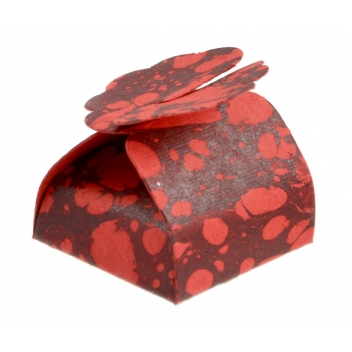 PT52888 - 3700010528880 - Papertree - Boite en papier Florets Elenonore 5 pièces Rouge - 2