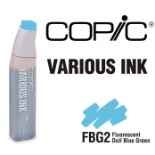 Encre Various Ink pour marqueur Copic FBG2 Fluo Dull Blue Green