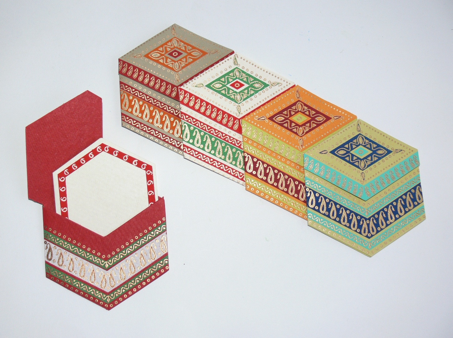 Mini enveloppe et carte Taj/Tarang Classique 5 pièces Papertree PT52816