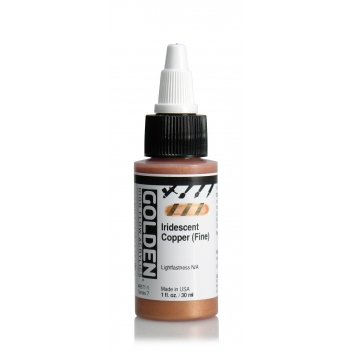 A-08571 - 0738797857117 - Golden - Encre Acrylic High Flow Golden VII 30ml Iridescent cuivré fin