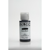 Peinture Acrylic FLUIDS Golden I 30ml Noir Bone Black