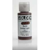 Peinture Acrylic FLUIDS Golden I 30ml Terre d\'ombre brûlée