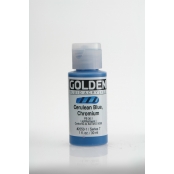 Peinture Acrylic FLUIDS Golden VII 30ml Bleu Céruléum Chrome