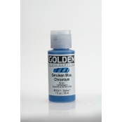 Peinture Acrylic FLUIDS Golden VII 30ml Bleu Céruléum Chrome