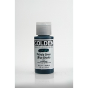 Peinture Acrylic FLUIDS Golden IV 30ml Vert Phthalo (nuance bleu)