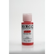 Peinture Acrylic FLUIDS Golden VIII 30ml Rouge Pyrrole