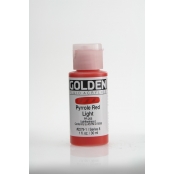 Peinture Acrylic FLUIDS Golden VIII 30ml Rouge Pyrrole clair
