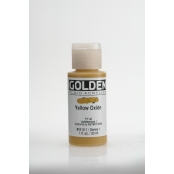 Peinture Acrylic FLUIDS Golden I 30ml Oxyde Jaune