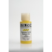 Peinture Acrylic FLUIDS Golden IV 30ml Jaune Cadmium moyen