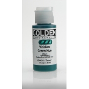 Peinture Acrylic FLUIDS Golden I 30ml Vert Viridien