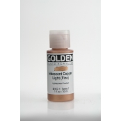 Peinture Acrylic FLUIDS Golden VII 30ml Iridescent cuivre clair fin