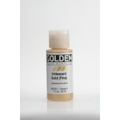 Peinture Acrylic FLUIDS Golden VI 30ml Iridescent Or fin