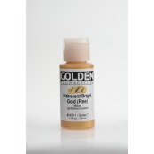 Peinture Acrylic FLUIDS Golden VII 30ml Iridescent Or brillant fin