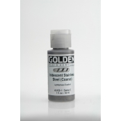 Peinture Acrylic FLUIDS Golden V 30ml Iridescent Acier Inoxydable