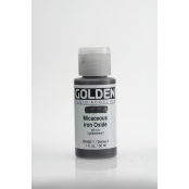 Peinture Acrylic FLUIDS Golden IV 30ml Iridescent Oxyde Fer Mica.