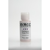 Peinture Acrylic FLUIDS Golden VII 30ml Interference Violet fin