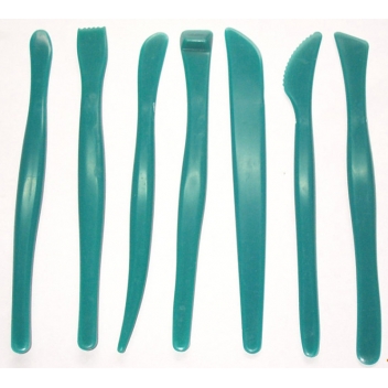 FC41109 - 3700010411090 - Tri Star - outils de modelage en plastique 7 pièces