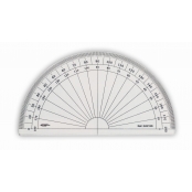 Rapporteur 1/2 cercle degrés Ø 13 cm