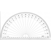 Rapporteur 1/2 cercle grades Ø 25 cm