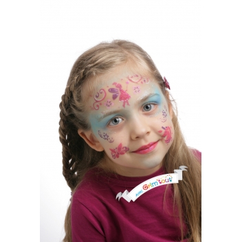 GT41931 - 3700010419317 - Grim'tout - Pochoir de maquillage pour enfant 4 pièces Set 2 - 3