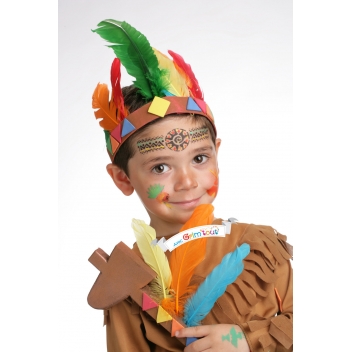 GT41931 - 3700010419317 - Grim'tout - Pochoir de maquillage pour enfant 4 pièces Set 2 - 4