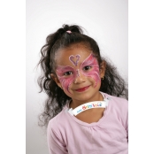 Palette Maquillage enfant 4 couleurs Fée papillon