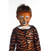 Palette Maquillage enfant 4 couleurs Tigre et citrouille