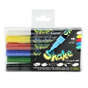 Set de 6 Marqueurs Graph'it Shake Fine Basic colors