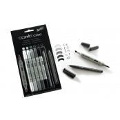 Set 5 marqueurs Copic Ciao Gris Froid + 1 Multiliner gratuit