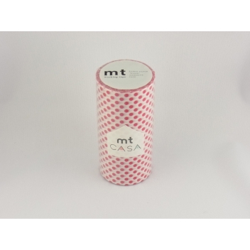 MTCA1026Z - 4971910182758 - Masking Tape (MT) - Masking Tape MT Casa 10 cm Pois dot red