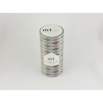 MTCA1033Z - 4971910182826 - Masking Tape (MT) - Masking Tape MT Casa 10 cm argyle pink
