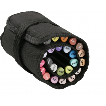 GI00053 - 3700010000539 - Graph it - Trousse Roll & Go (vide) pour 24 marqueurs Graph 'It