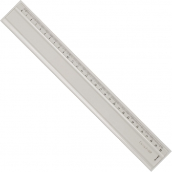 GI41682 - 3700010416828 - Graph it - Règle graduée 1 biseau 1 bord anti-tache 30 cm