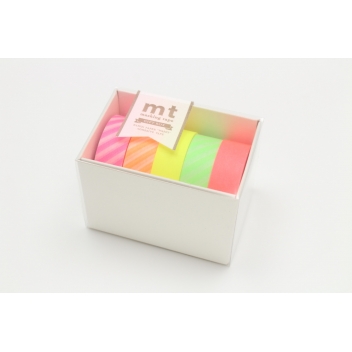 MT05G006Z - 4971910215302 - Masking Tape (MT) - Masking Tape MT 1,5 cm Assortiment 5 pièces Néon 2