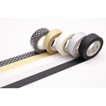 MT05G008Z - 4971910215326 - Masking Tape (MT) - Masking Tape MT 1,5 cm Assortiment 5 pièces Gold/Silver 2 - 3