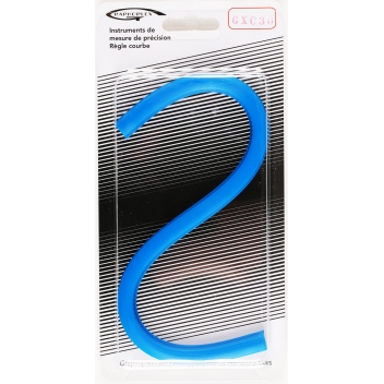 GXC30 - 3700010413179 - Graphoplex - Règle courbe flexible 30cm