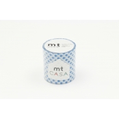 Masking Tape MT Casa Pois 5 cm Pois bleu / dot blue