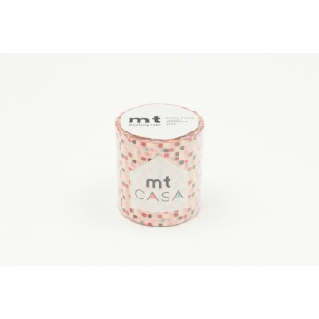 MTCA5081Z - 4971910201749 - Masking Tape (MT) - Masking Tape MT Casa 5 cm Carreaux mosaique roses - 2