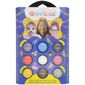 GT41428 - 3700010414282 - Grim'tout - Palette Maquillage enfant 9 couleurs Zoo parade - 4