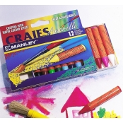 Crayon cire pour enfant Manley 12 pièces