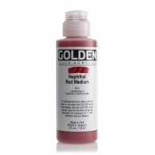 Peinture Acrylic FLUIDS Golden V 119ml Rouge Naphthol moyen