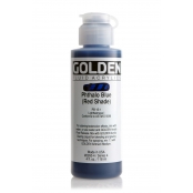 Peinture Acrylic FLUIDS Golden IV 119ml Bleu Phthalo (nuance rouge)