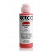 Peinture Acrylic FLUIDS Golden VIII 119ml Rouge Pyrrole clair