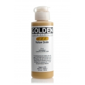 Peinture Acrylic FLUIDS Golden I 119ml Oxyde Jaune