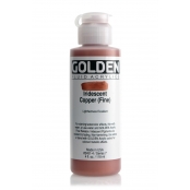 Peinture Acrylic FLUIDS Golden VII 119ml Iridescent Cuivre fin