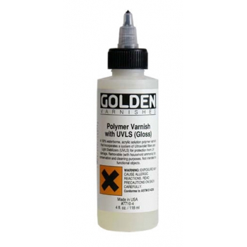1-07710 - 0738797921184 - Golden - Vernis Polymère (base eau) Brillant 119ml