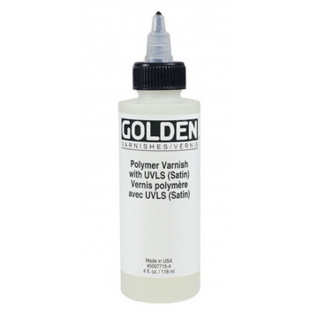 1-07715 - 0738797921238 - Golden - Vernis Polymère (base eau) Satiné 119ml