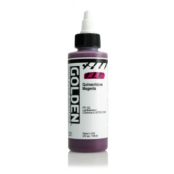 1-08540 - 0738797854048 - Golden - Encre Acrylic High Flow Golden VII 119ml Magenta Quinacridone - 2