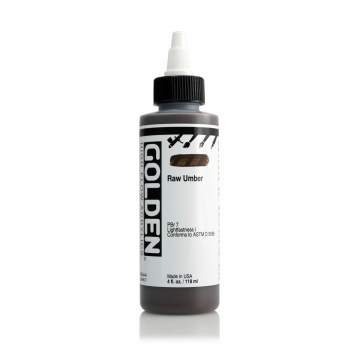 1-08544 - 0738797854444 - Golden - Encre Acrylic High Flow Golden I 119ml Terre d'ombre naturel
